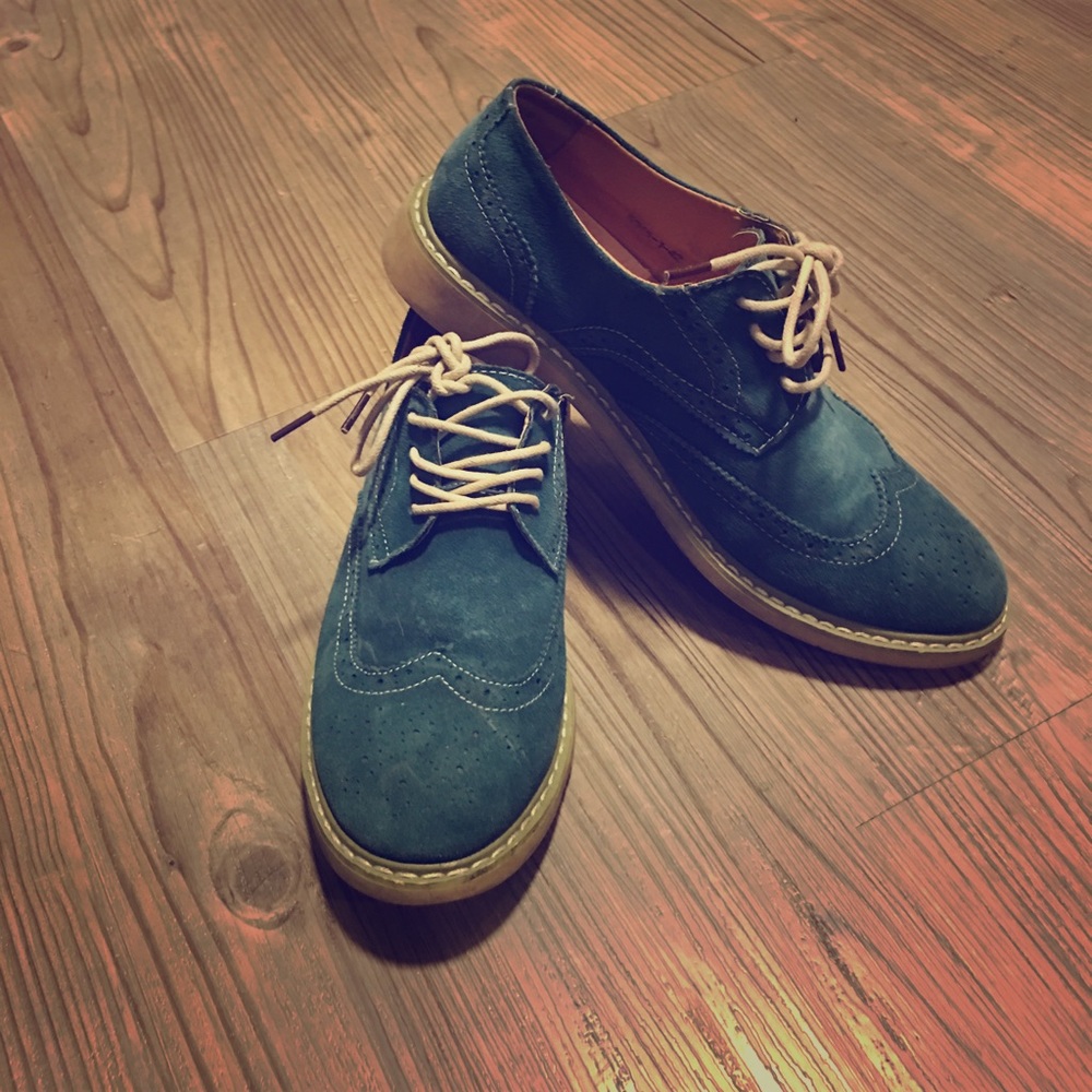 Blue Green Oxford